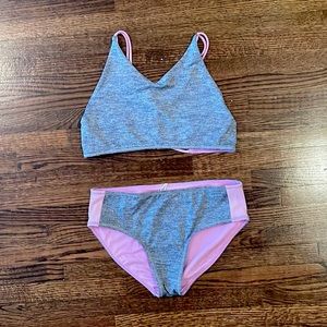Athleta Girl reversible bikini